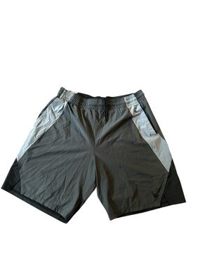 Nike Train Running Black Gray Men’s Shorts Large 8” Inseam